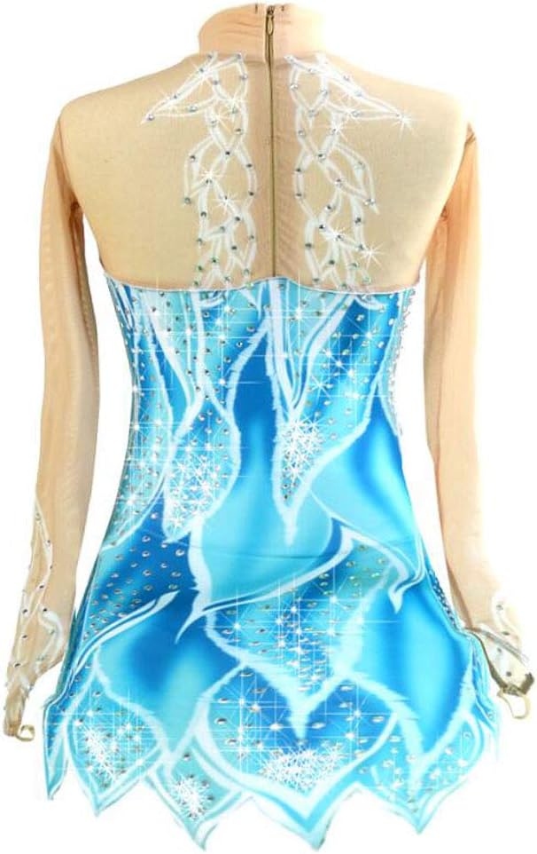 Figure Skating Dresses Girls' Ice Skating Competition Dress Women's Gymnastics Performance Costumes Handmade