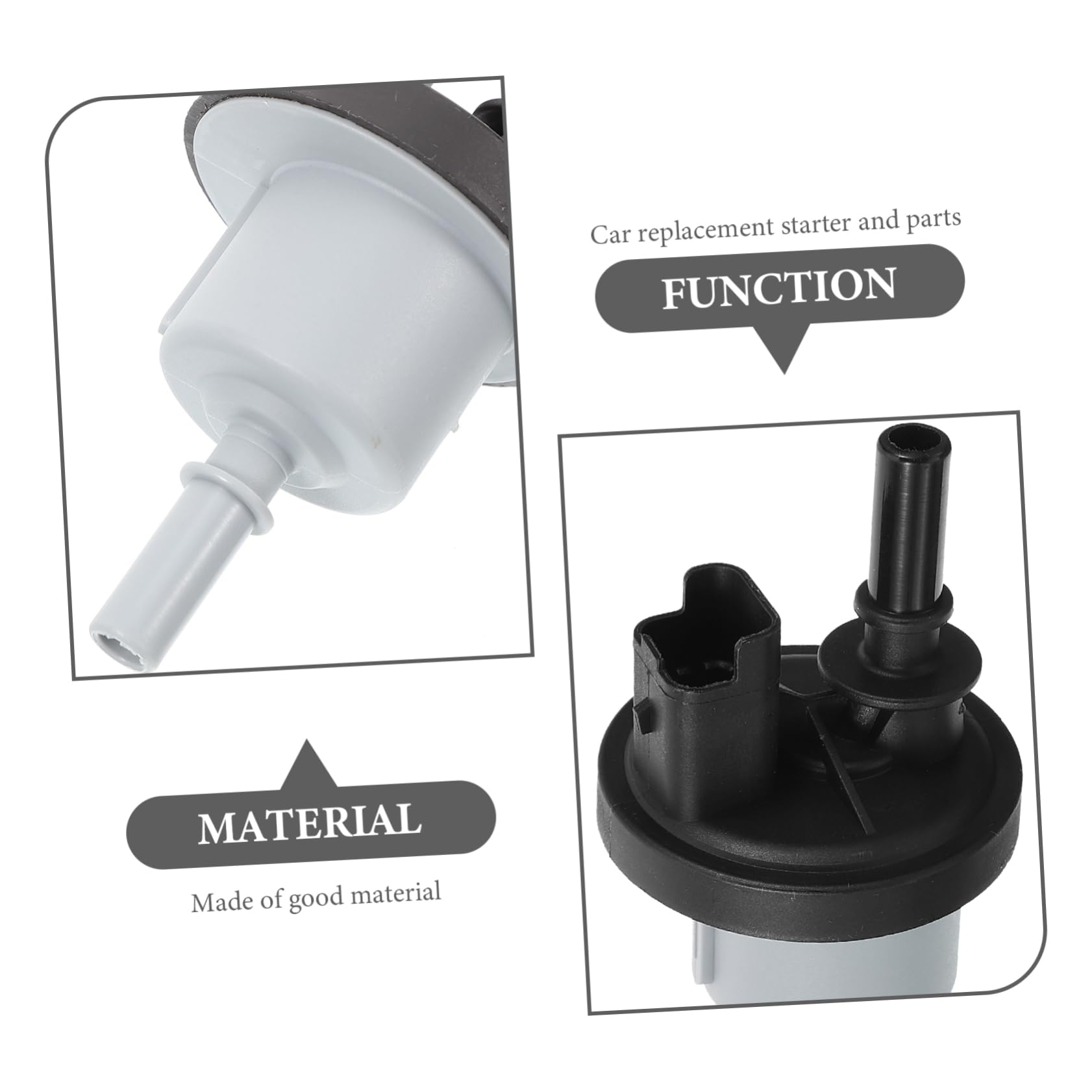 SOLUSTRE 5pièces Vanne De Purge De Canister à Vapeur Pour Véhicules Remplacement Valve De Compatible Avec Et Construction Et Installation Facile