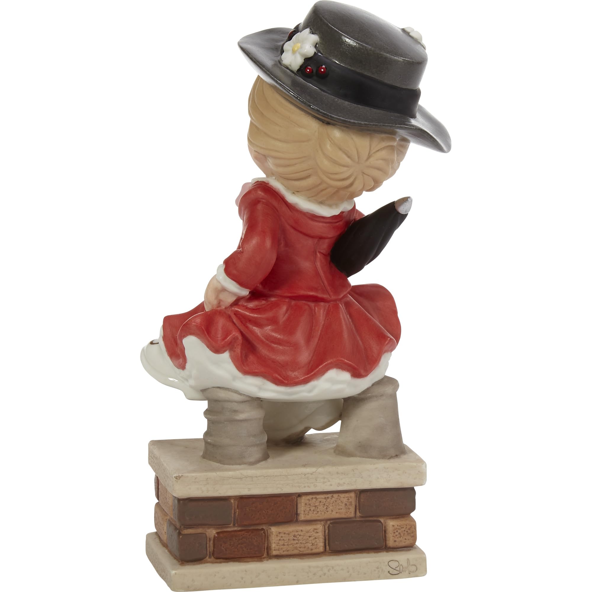 Precious Moments I’m Over The Rooftops for You Mary Poppins Figurine – Disney Showcase Hand-Painted Collectible – 211023