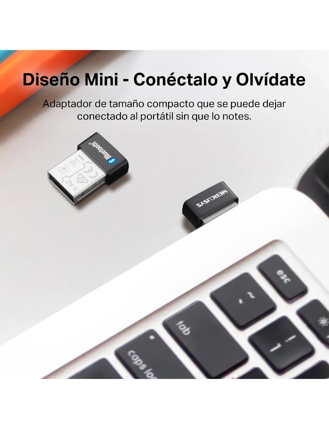 Mercusys MA530 Adaptador USB Bluetooth 5.4 Nano Inalámbrico para PC Portátil