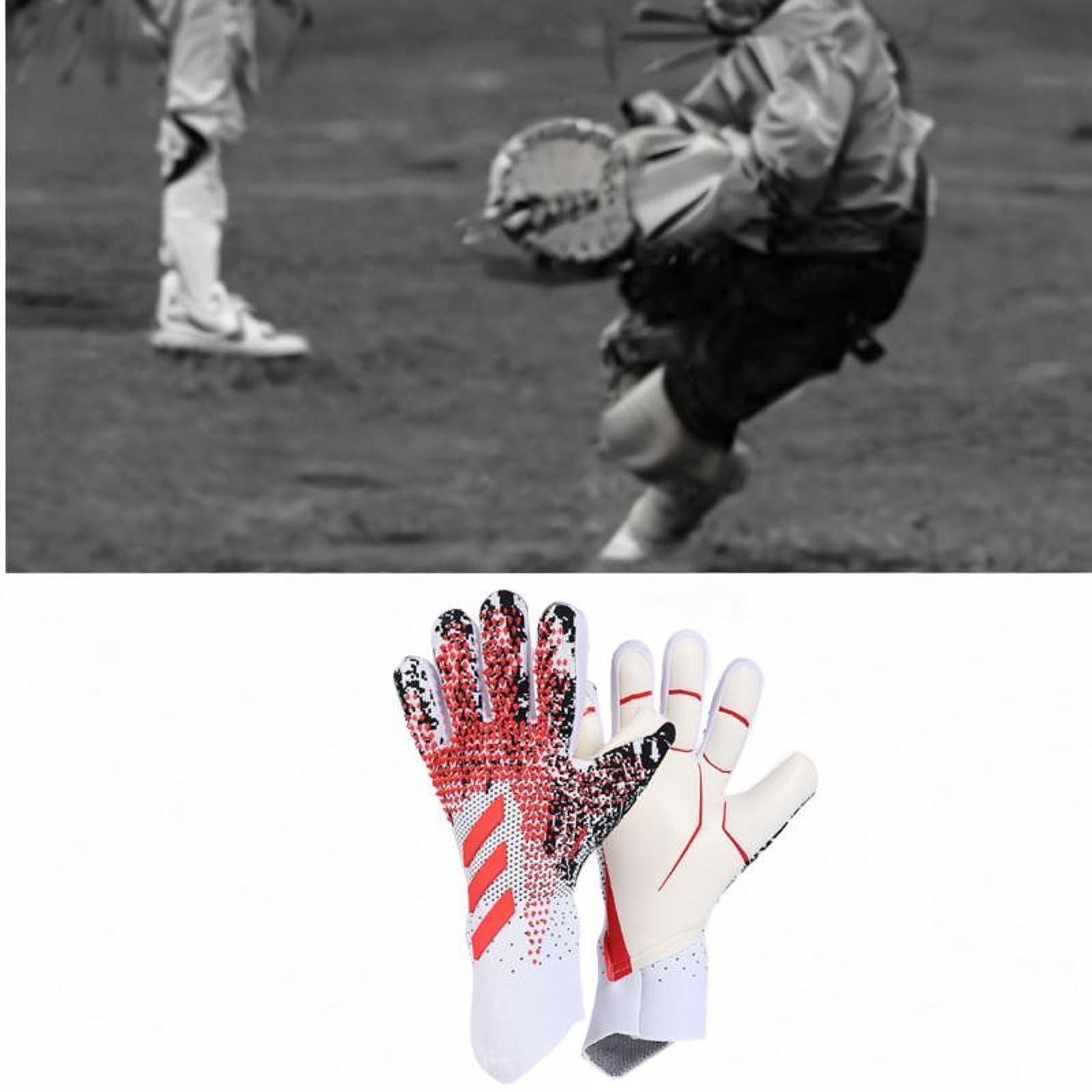 Kids Goalkeeper Gloves Sports Supplies for Football Lovers Children Beginner 8 Size Red|Sporting Goods | Team Sports | Soccer | Clothing, Shoes & Accessories | Gloves-image-44