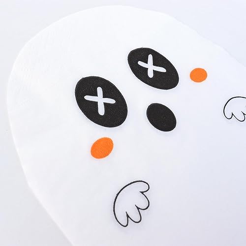 Miniatura 5 de Crazy Night Servilletas de Halloween para suministros de fiesta de Halloween, paquete de 50, servilletas de papel desechables de fantasma