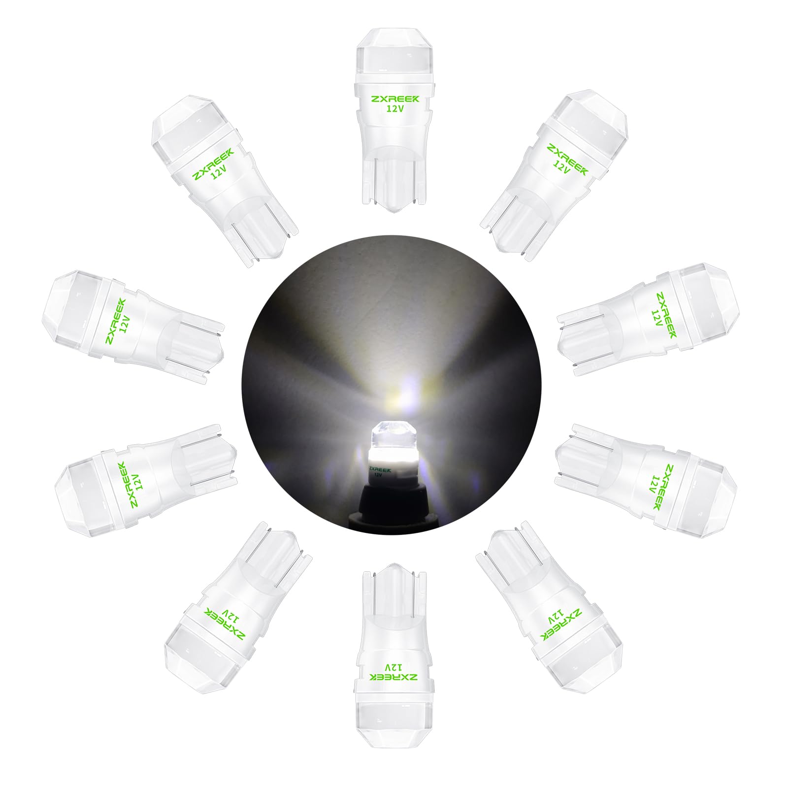 Amazon.co.jp: ZXREEK JP 公式旗艦店: T10 LED ポジションランプ