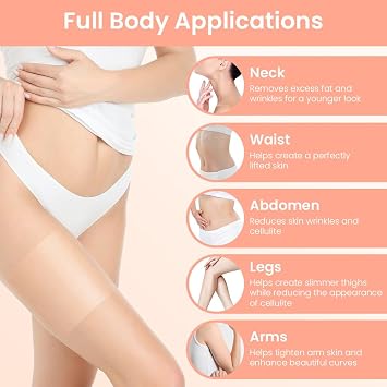 LOPHE Body Tape for Skin Thigh Lift Tape 30 pcs - Transparent Leg and Thigh Lifters, Tummy & Waist, All-Day Waterproof & Sweatproof Invisible Shapewear for Wedding, Daily Wear