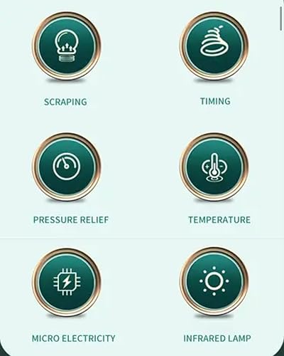 Miniatura 3 de Masajeador eléctrico de ventosas al vacío de 6-12 niveles para el cuerpo, raspado de guasha, cuerpo quemador de grasa, ventosa anticelulítica,