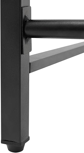 Miniatura 7 de Estante extensible para horno de microondas, estante ajustable para encimera de cocina, soporte de microondas de 2 niveles con 6 ganchos para