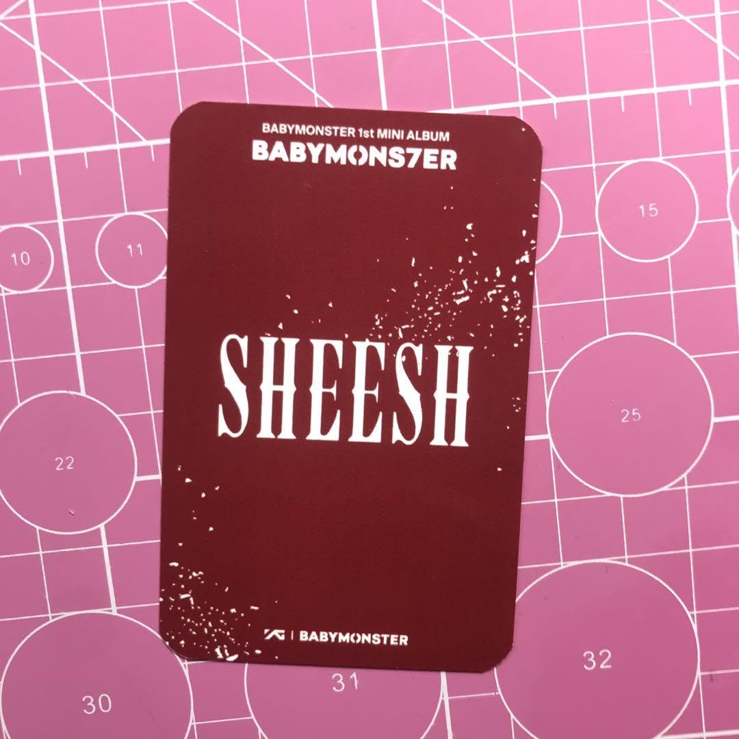 Amazon.co.jp: BABYMONSTER サノク ラミ Mカ SHEESH 事前収録トレカ 26  