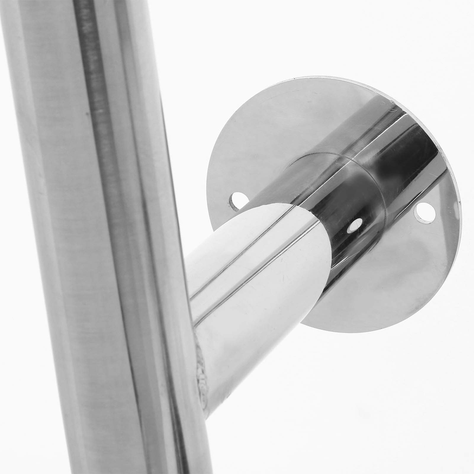 Escaleras de Seguridad para Piscinas Antideslizantes de Acero Inoxidable 304 con 2 Pedales, Dispositivos de fijación para Accesorios para Piscinas enterradas al Lado de la Piscina