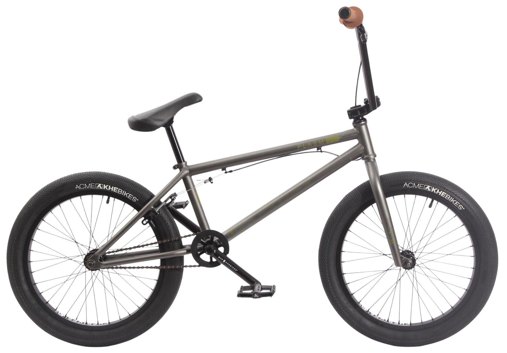 KHE Plasm XL BMX 20" - Tube supérieur - 21,25" - Manivelle CrMo - 10,9 kg - Rotor Affix - Selle Pivotal - Anthracite - Pour grands conducteurs (170-205 cm) - Modèle 2025