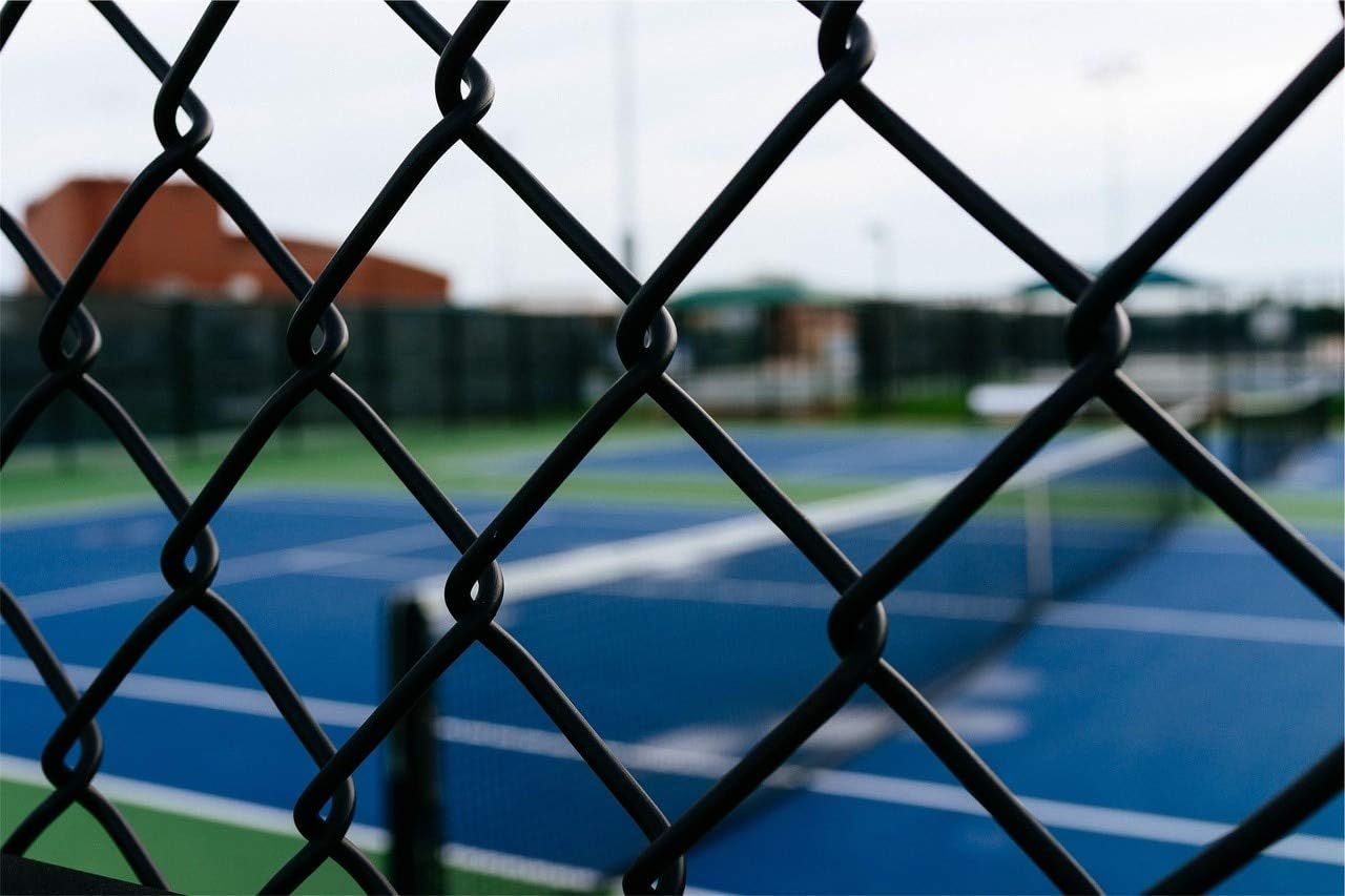 4' X 50' Black Coated 9ga Chain Link