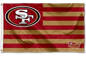 49ers American Flag: WinCraft San Francisco Flag