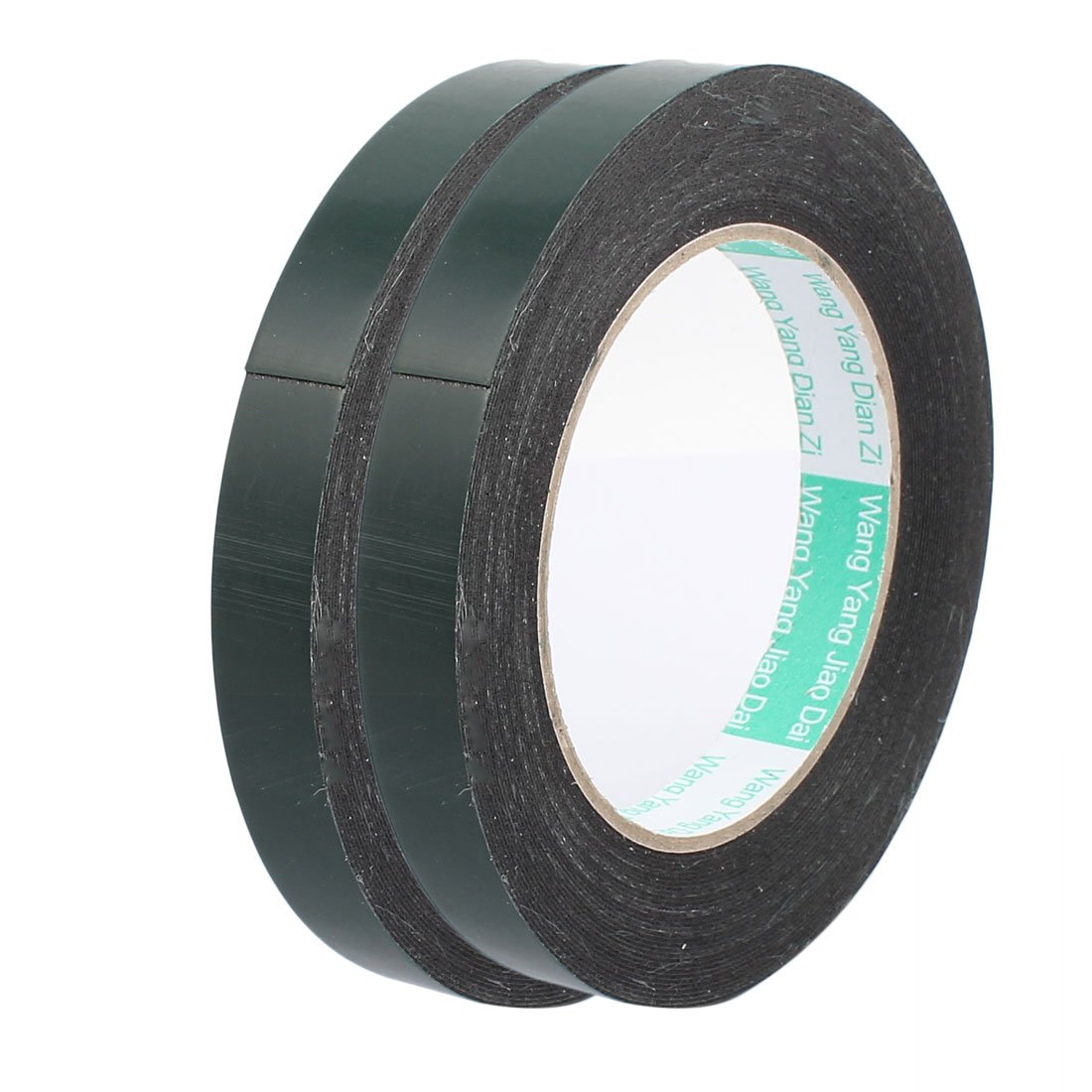 Uxcell Green Sourcingmap 2Pcs 10M X 15Mm X 0.5Mm Double-Side Self Adhesive Shockproof Sponge Tape