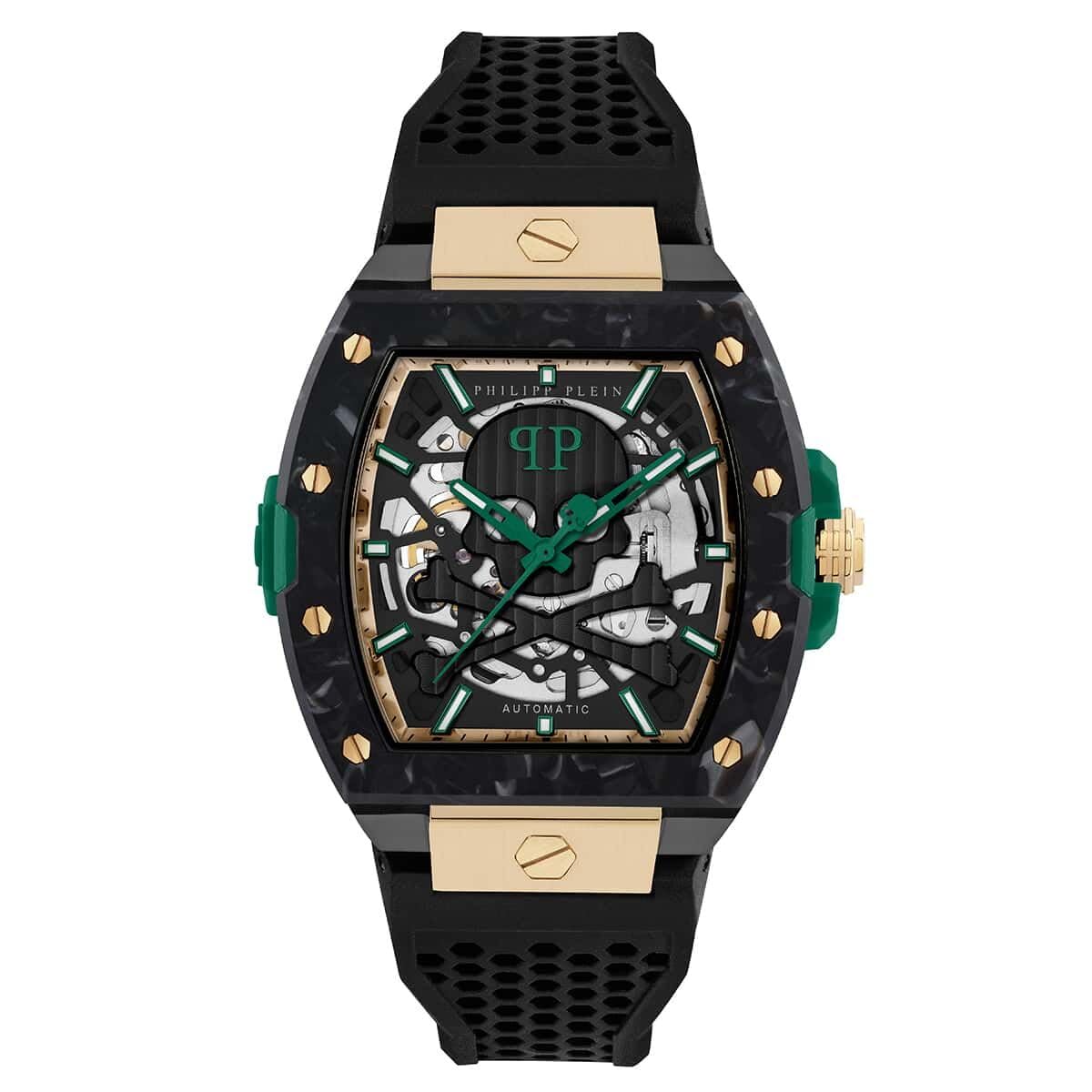 Philipp Plein Men's Black Gents The Skeleton 2.0 Watch Pwjfa0325