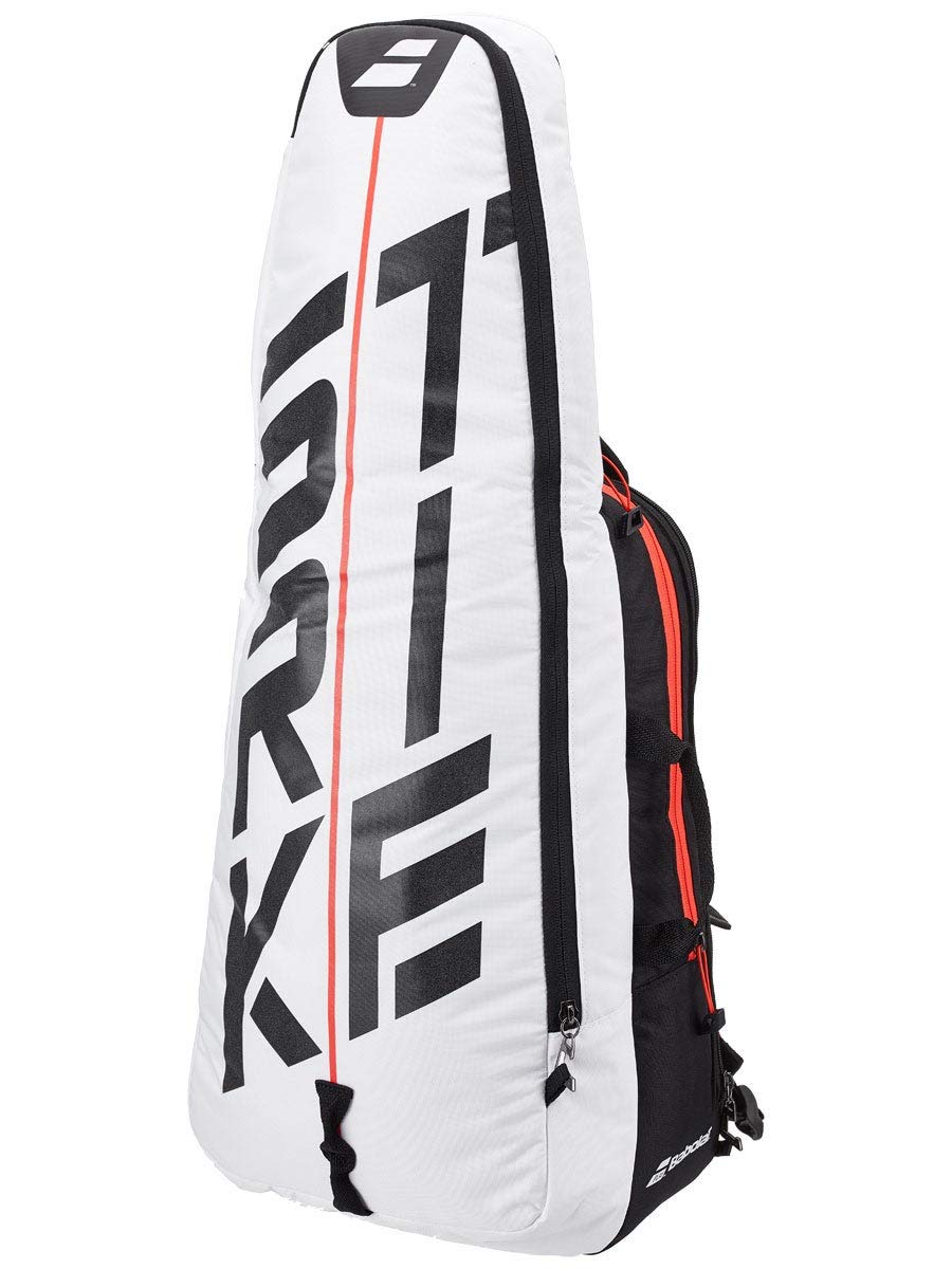 Babolat Backpack Pure Strike Sac à Dos Unisexe pour Adultes Blanc Rouge (Blanc) Taille Unique