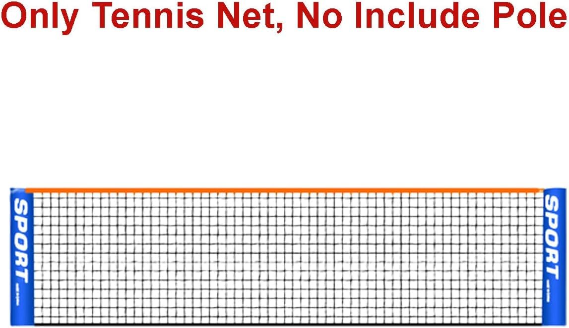 Rete da tennis portatile 3-6 m, multi-sport per badminton, pallavolo, senza telaio, da giardino