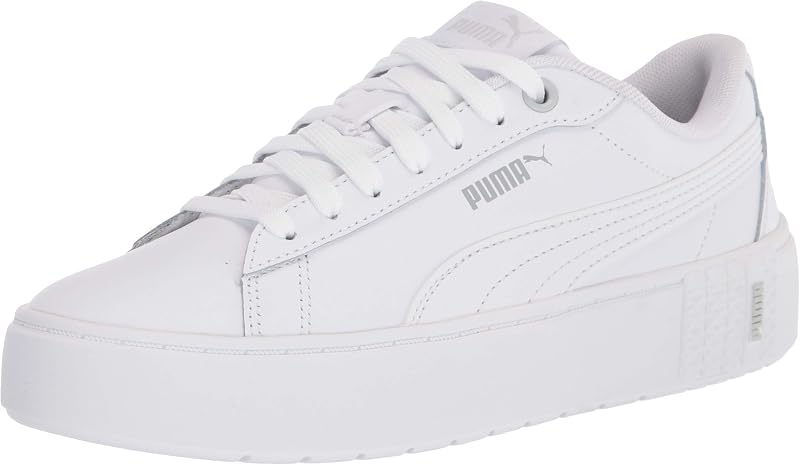 PUMA Mujeres Smash Platform V2 Zapatillas Zapatos Casual - Blanco