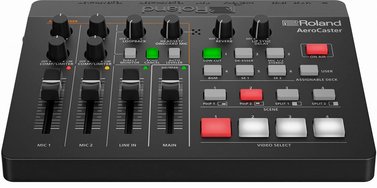 Amazon.co.jp: Roland ローランド/VRC-01 AeroCaster Livestreaming 