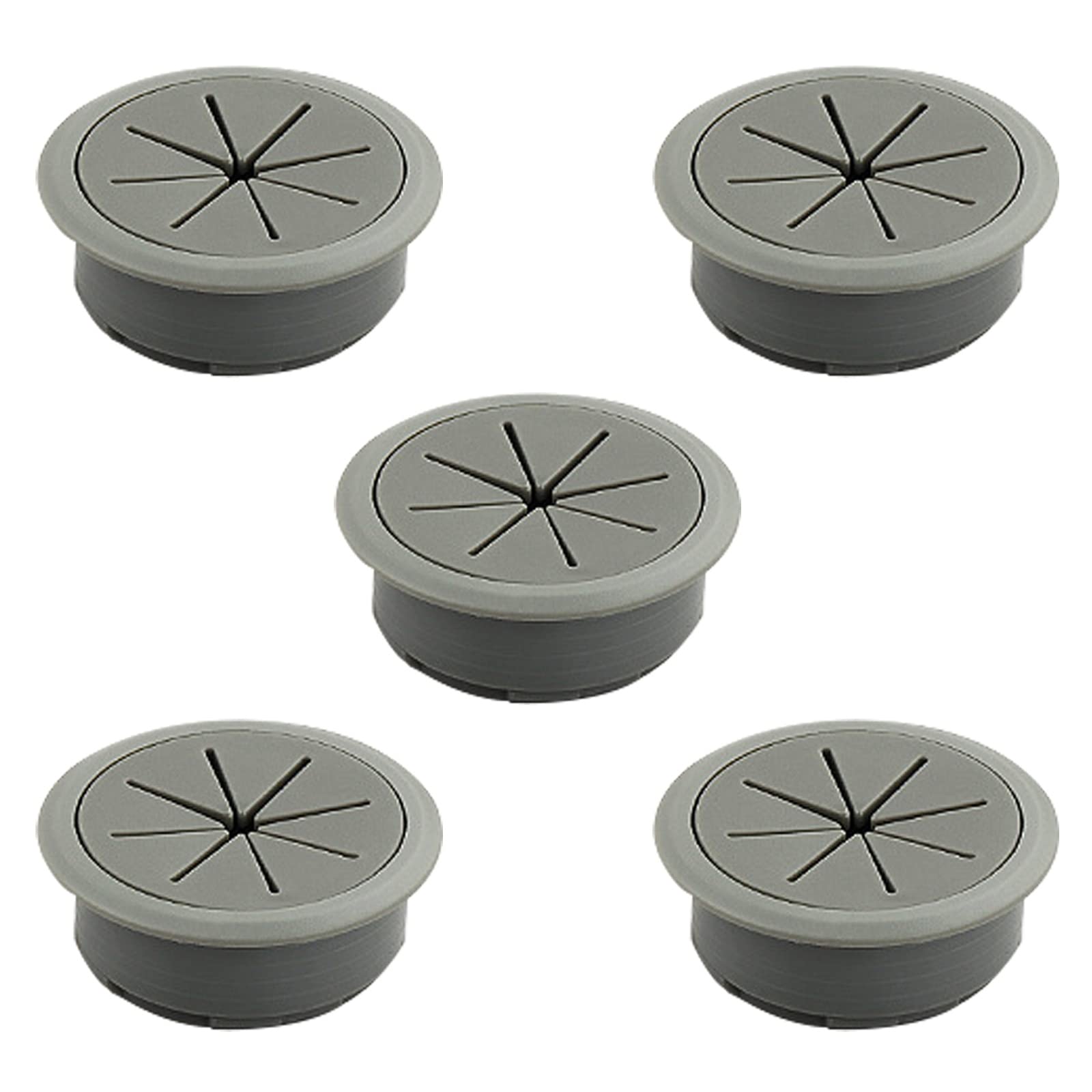 Buy 5 Pieces Desk Cable Cord Grommet,60mm(2.4 in) Desktop Grommets Wire