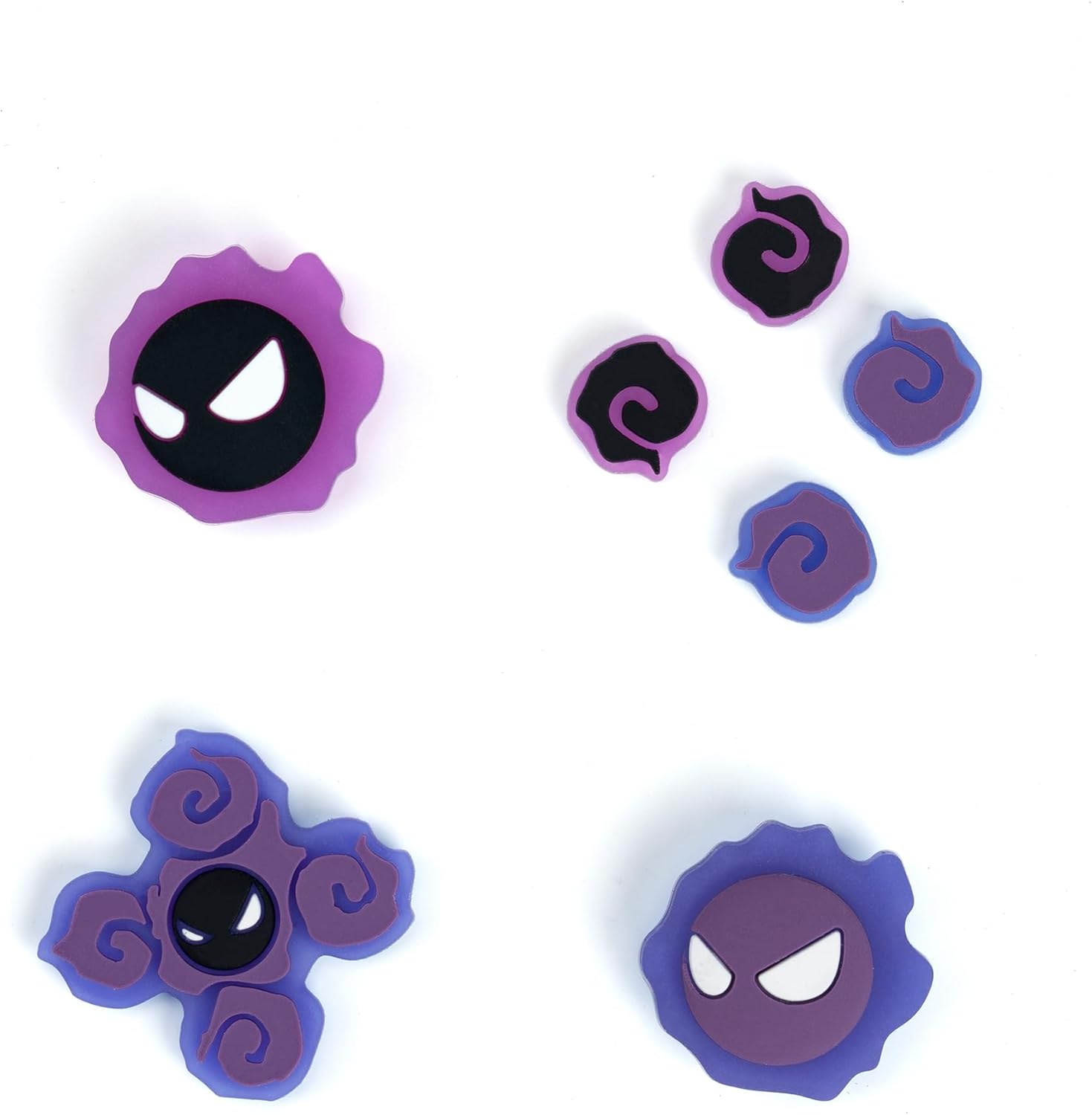 Yocore Purple Devil Switch Thumb Grip Caps Set,Soft Silicone Key Buttons Sticker Joystick Cover Caps for Switch Yocore Purple Devil Switch Thumb Grip Caps Set,Soft Silicone Key Buttons Sticker Joystick Cover Caps for Switch