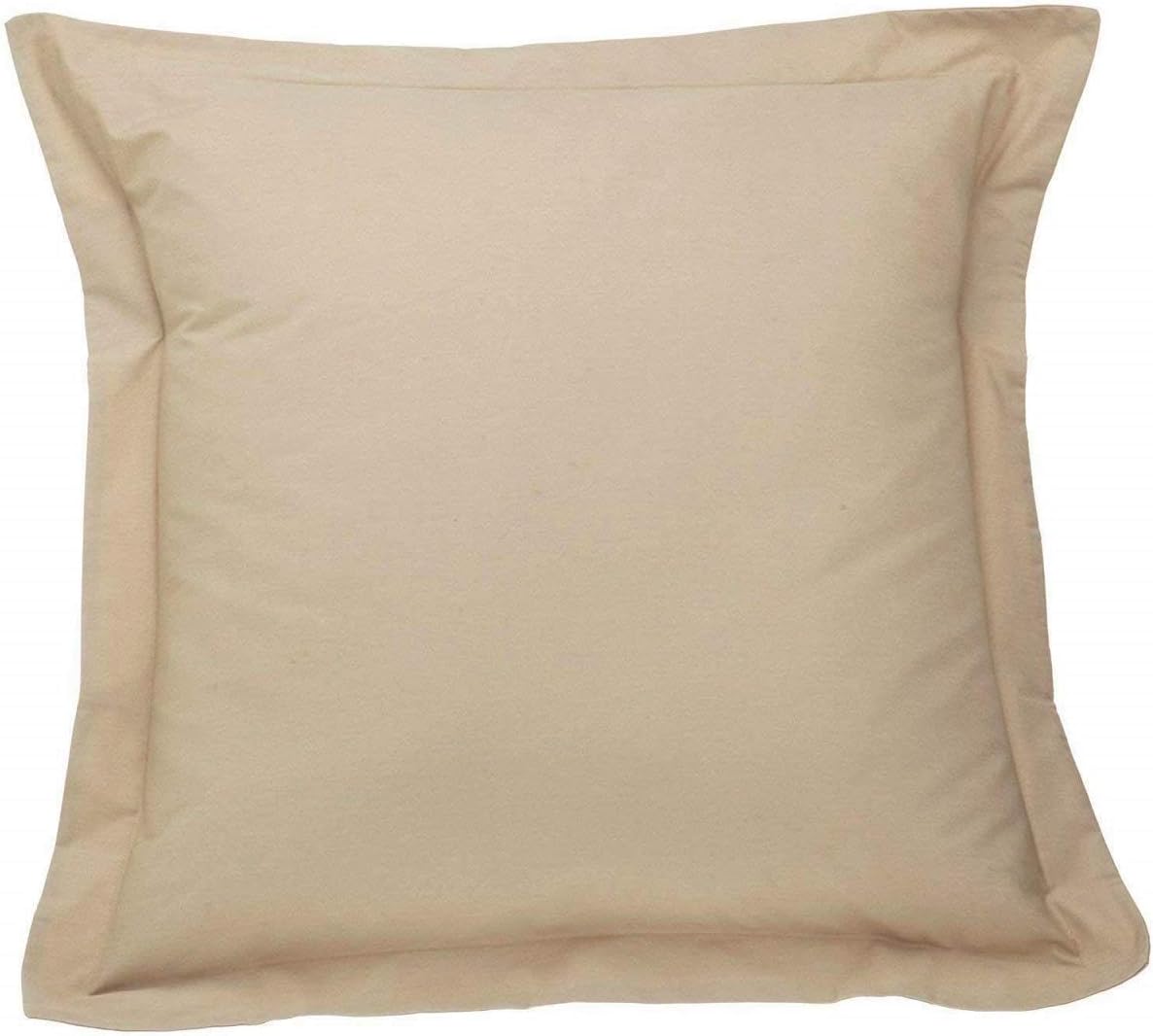 Pillow Shams Set of 2 Pieces 500 Thread Count 100% Egyptian Cotton (Taupe, King/Cal-King 20x40)