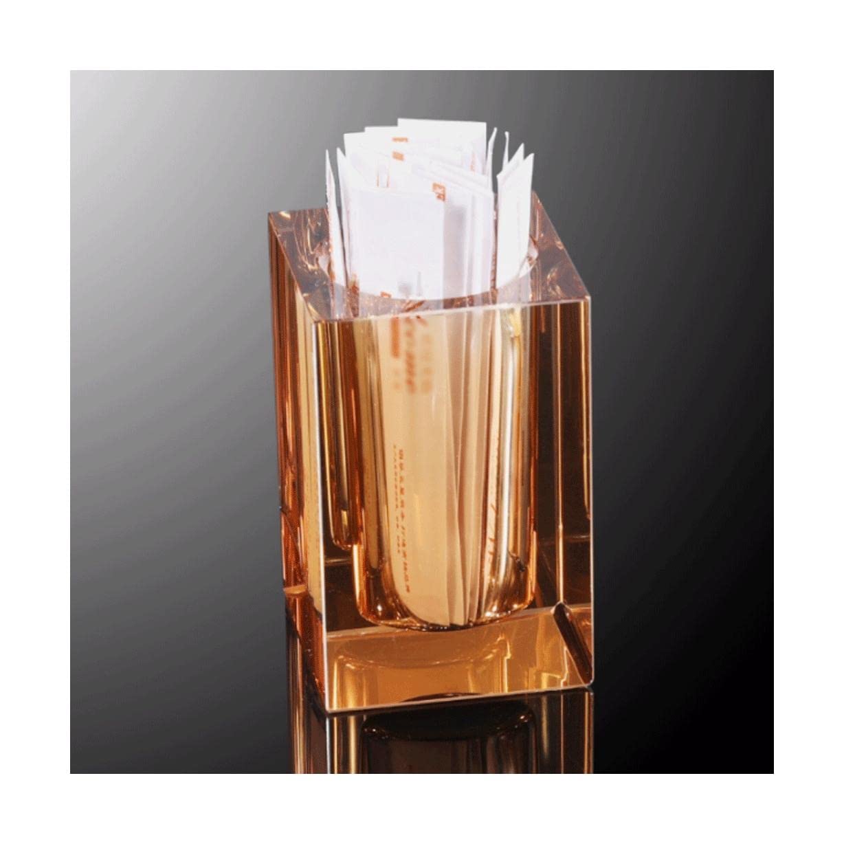 Wdwdw Toothpicks Dispenser Toothpick Box Glass Holder Thickening Transparent Holder Storage Simple Container