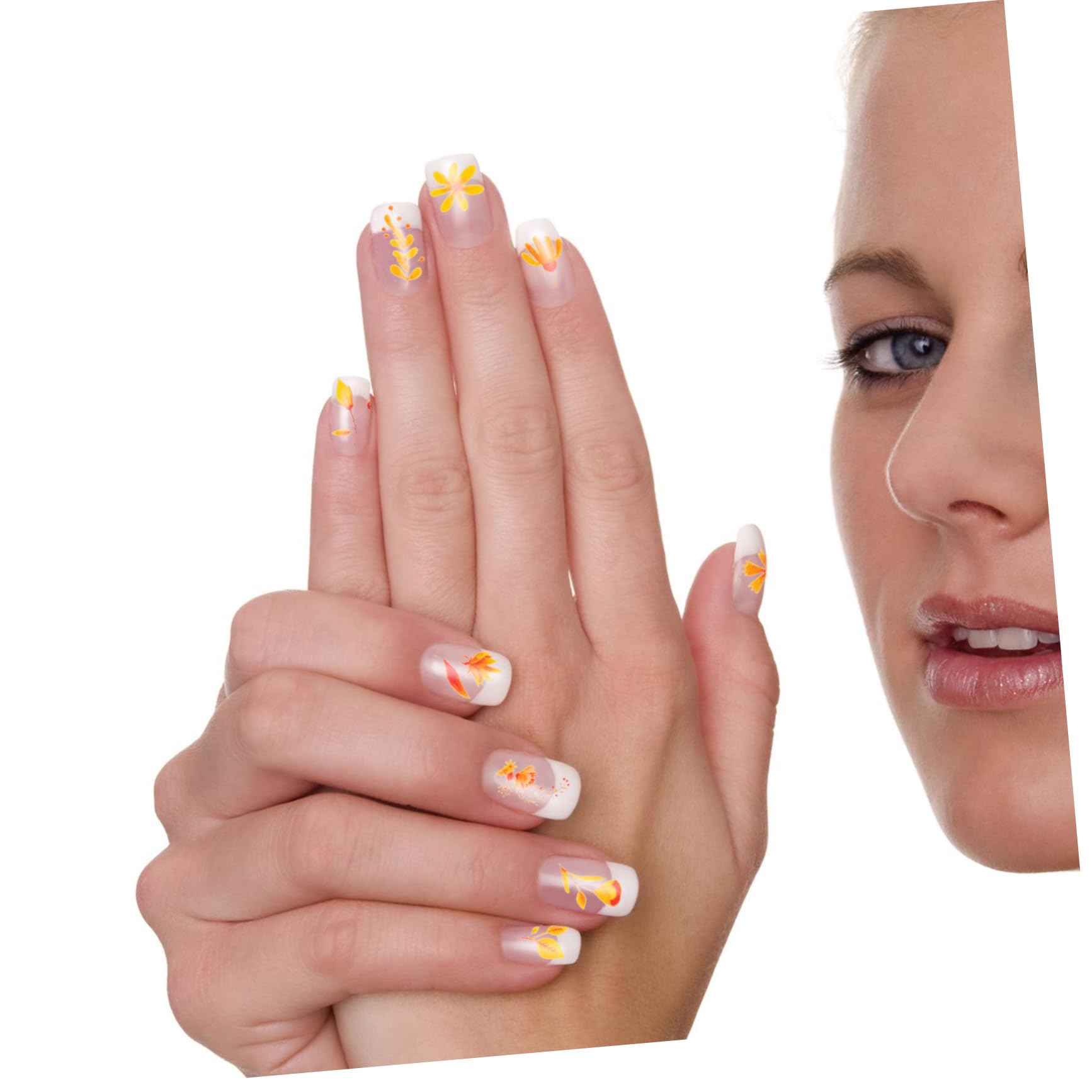 VICASKY 3 Set Adesivi Per Unghie Decorativi Stickers Autoadesivi Per Nail Art Con Design Vari Per Manicure Diy 9 Fogli*3