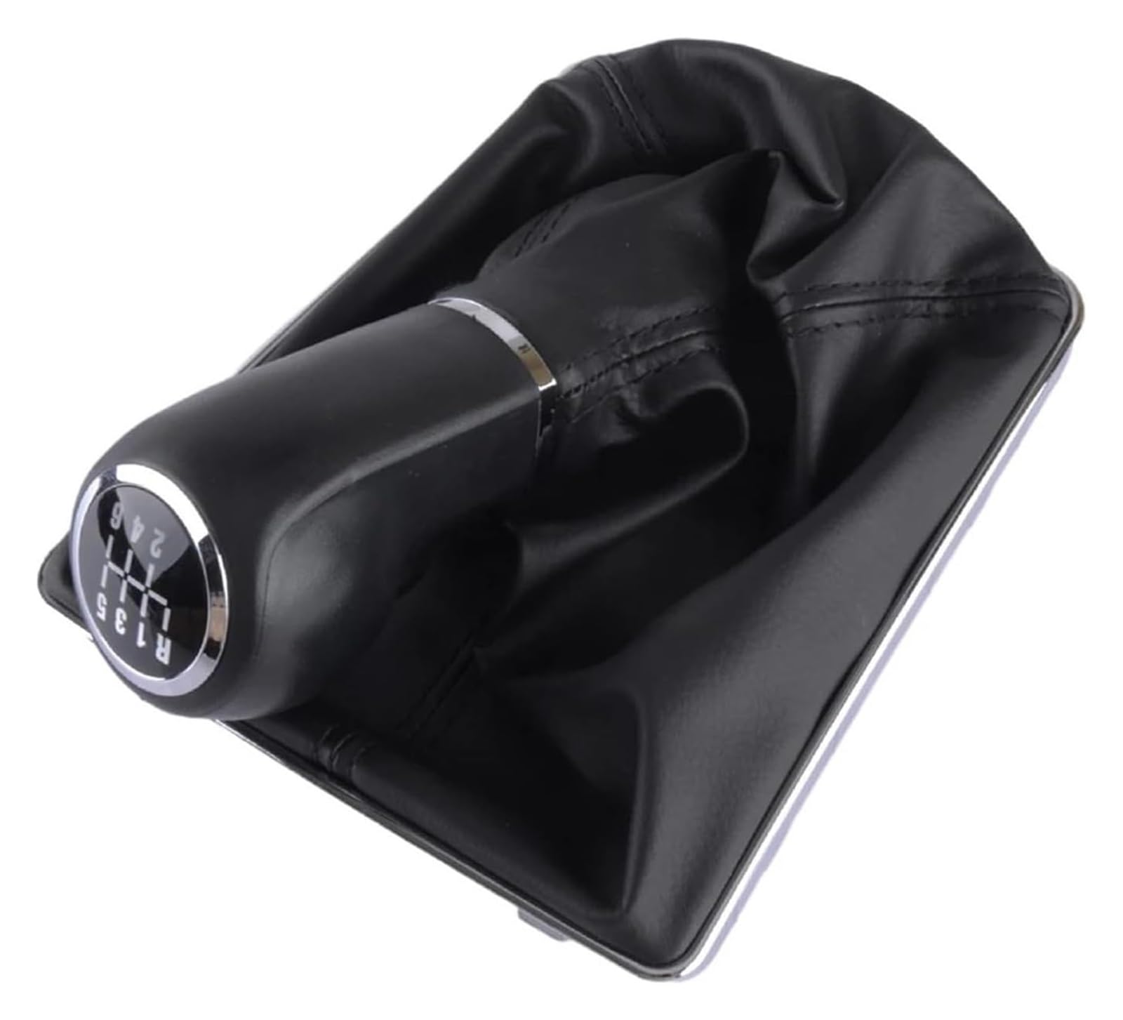FNCVTM Car Gear Knob for Opel for Vauxhall for Corsa D S07 E X15 Hatchback Manual Gear Shift Knob Lever Stick Gaitor Boot