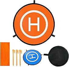 Autel Drone Landing Pad, Waterproof Fast-fold Double Sided Quadcopter Universal Parking Apron for Autel EVO Series, for DJI Mini 5 Pro/ 4/3 Pro/Mini 4k/ Mavic 4/ Air 3s/, 75cm/30" Portable & Durable