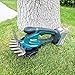 Makita XMU04ZX 18V LXT® Lithium-Ion Cordless Grass Shear with Hedge Trimmer Blade, Tool Only & AMES 2917200 Saw-Tooth Border Edger with T-Grip, 39-Inch
