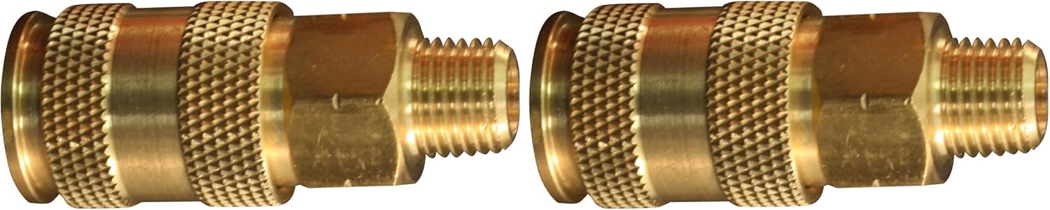 Milton 765 HI-Flo V-Style 'A,M,V' 1/4" MNPT Brass Body