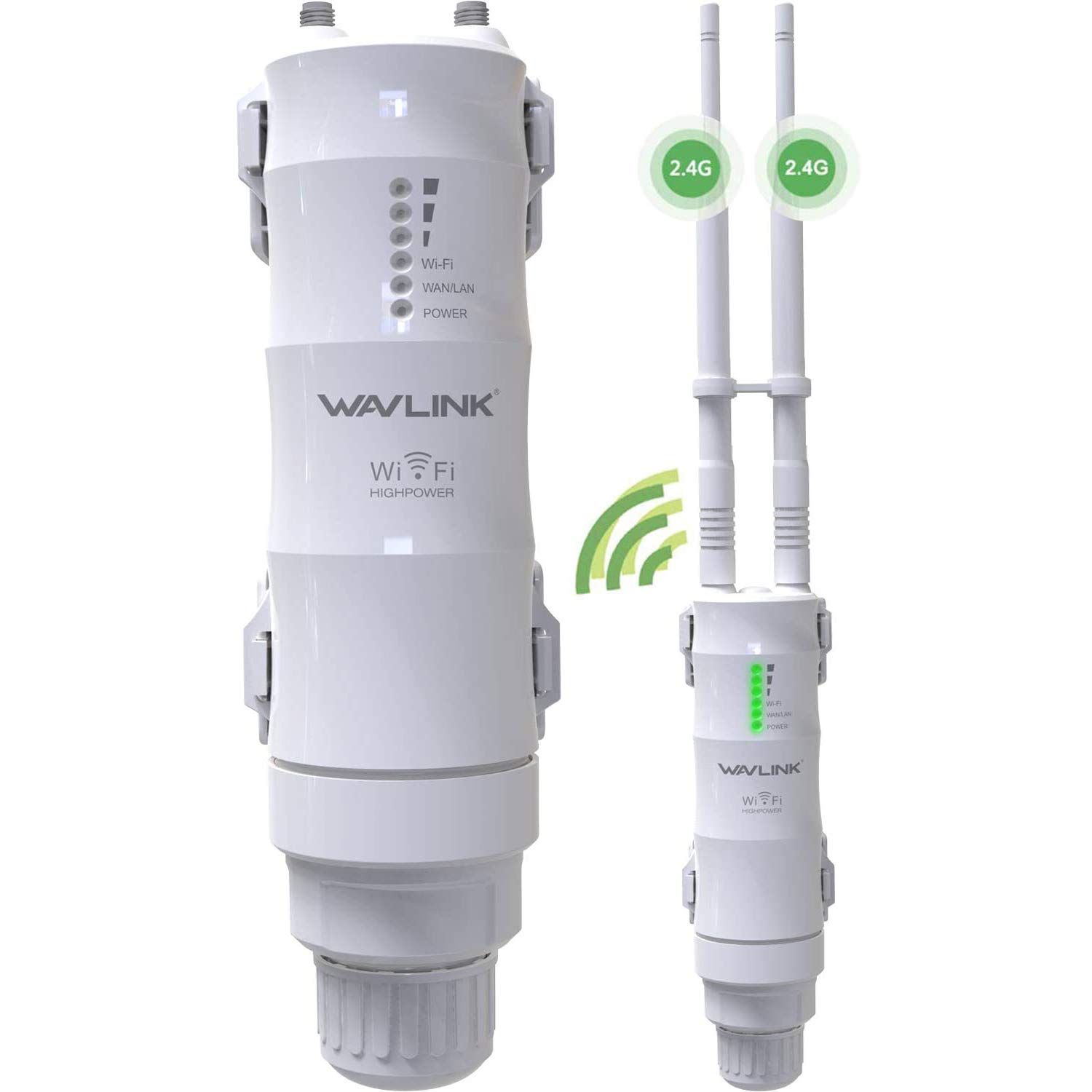 Ripetitore WiFi Esterno Wavlink N300 - Amplificatore Segnale Con Antenna Lungo Raggio E Alimentazione PoE - Foto 5