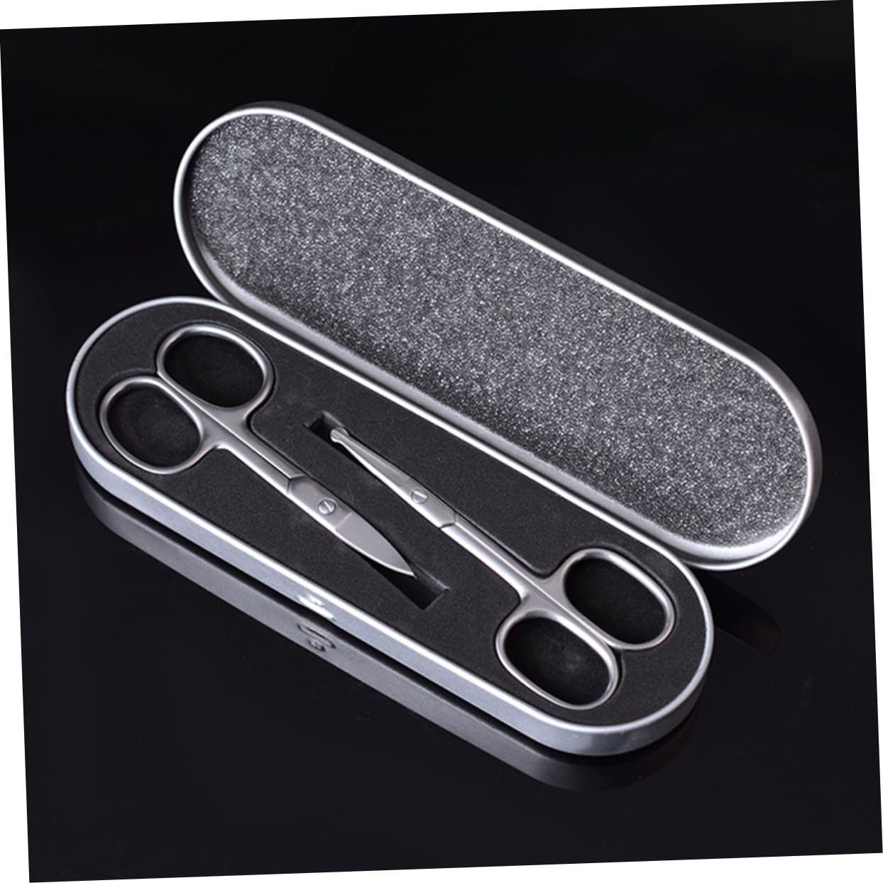 3 Set Acciaio Inossidabile Per Sopracciglia E Naso Strumento Rifinitura Sicuro E Design Ergonomico E Punte Arrotondate Per Facile 2 Pezzi * 3