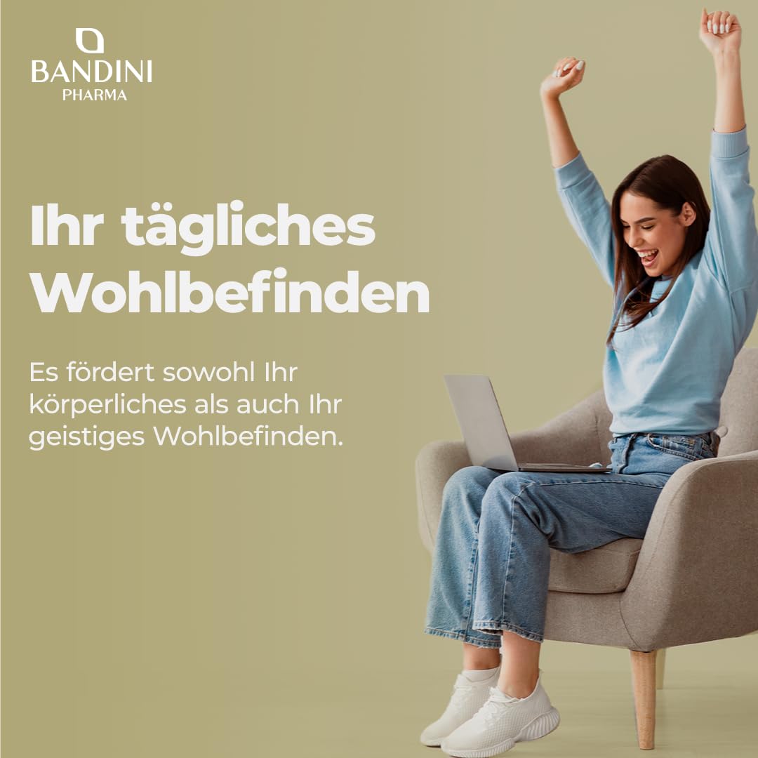 Bandini® Citicolin CDP Cholin 500mg - 125 Tabletten – Hochdosiert | Für normale Zellfunktionen & aktiven Lebensstil - volle 500mg Citicoline/CDP-Cholin je Tagesdosis - Ohne Zusatzstoffe - Vegan