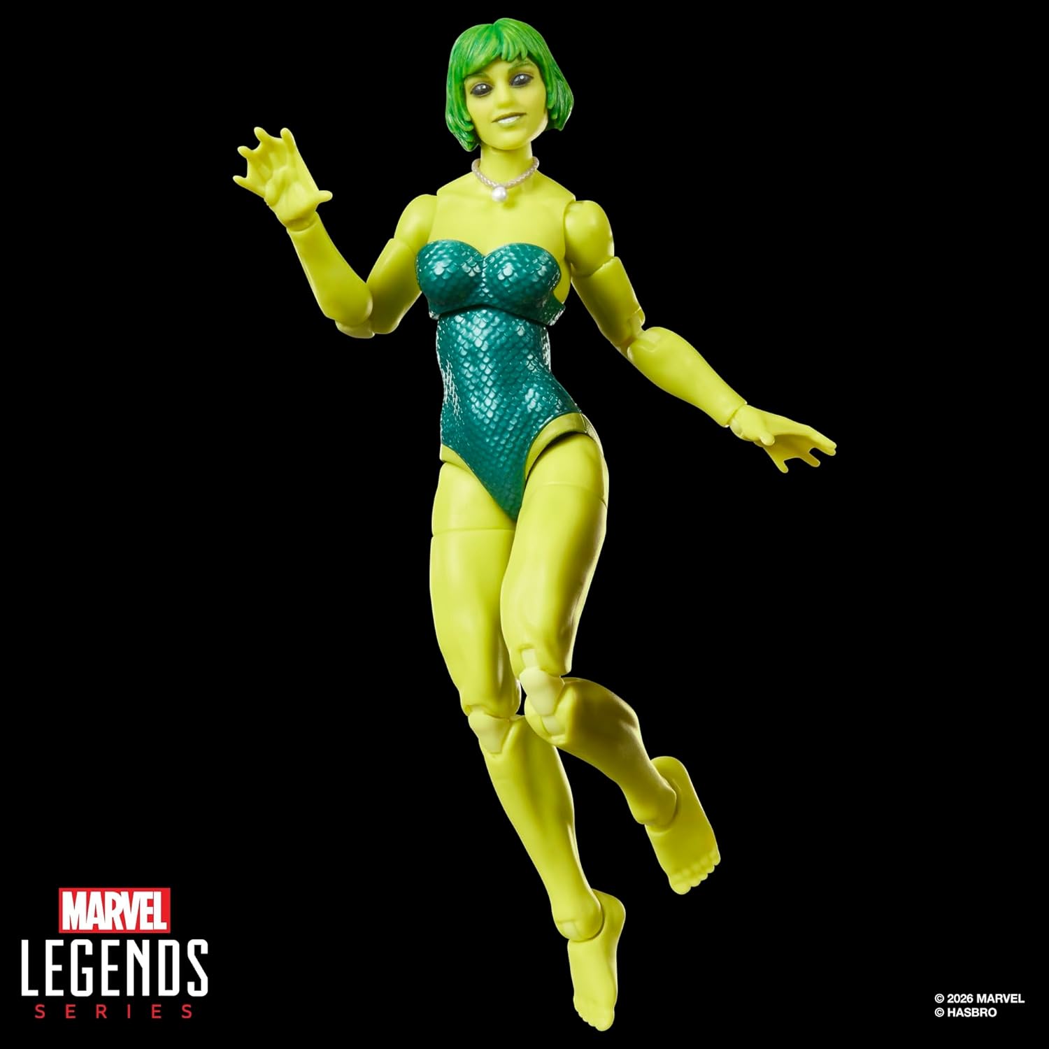 Marvel Legends Series Marrina, Alpha Flight Comics Collectible 6-Inch Scale Action