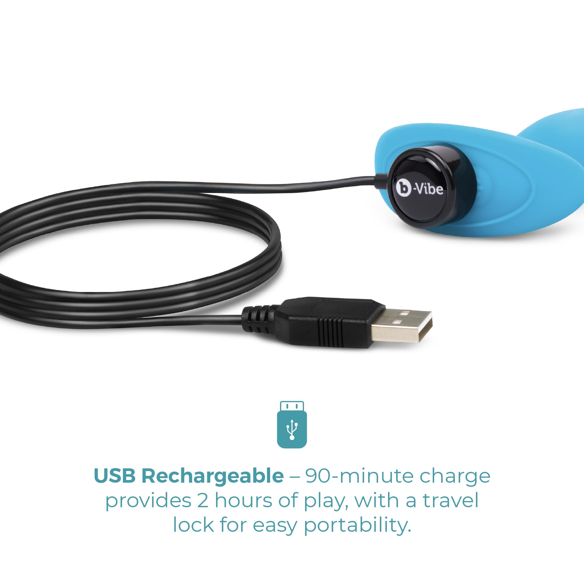 Plug Anal con Control Remoto B-Vibe Azul - Marca: B-Vibe - EAN: 4890808291276