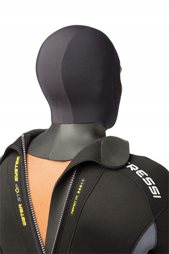 Cressi Bala Hood Cappuccio per Immersioni in Neoprene 5mm con Girocollo Maggiorato