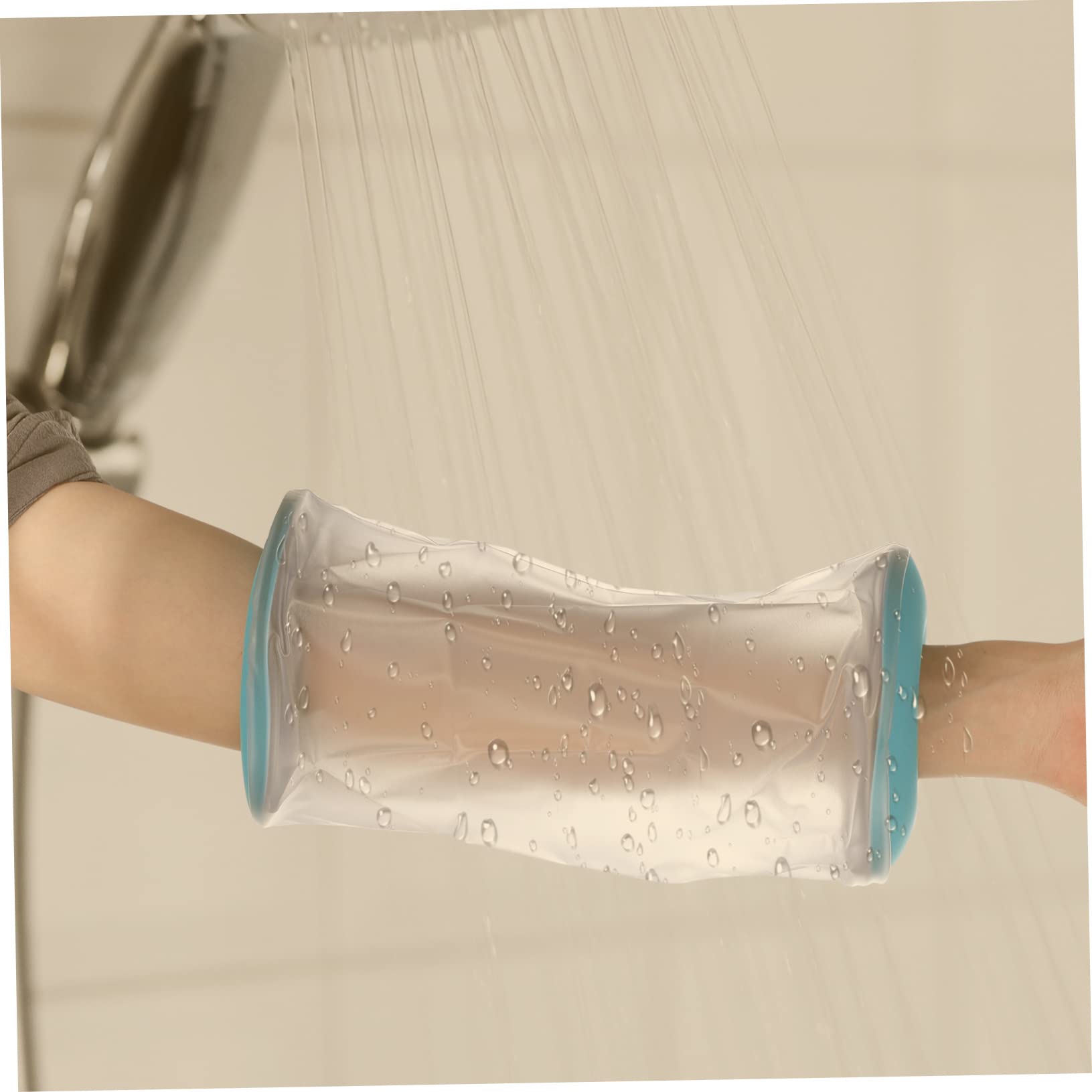COLLBATH Waterproof Shower Arm Cast Cover Reusable Plaster Protector for Hand Wrist Forearm Elbow