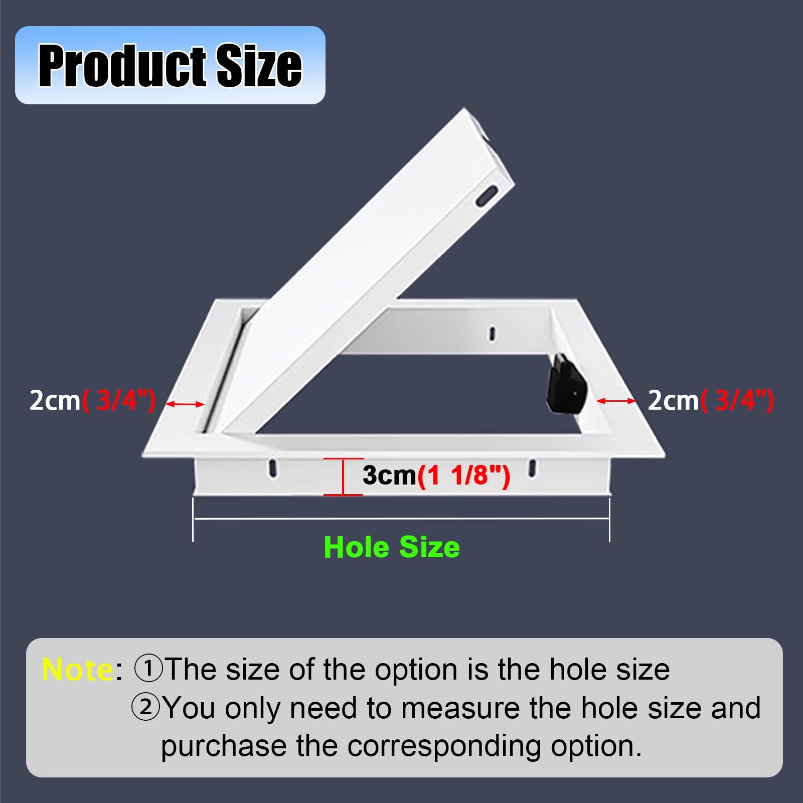 Amazon.co.jp: 点検口 4.7～36インチの磁気配管アクセスパネル、壁用