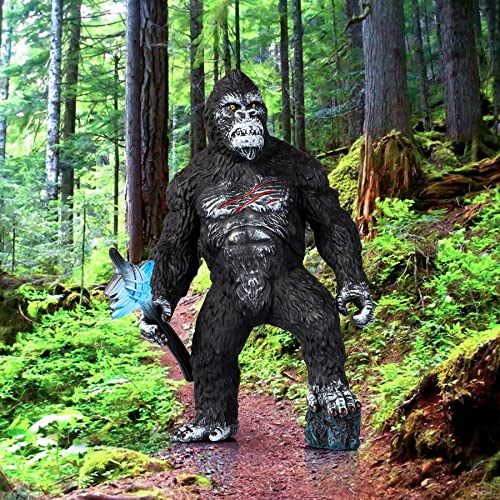 Happy Dream King Kong Gorilla Realistic Action Figure Toy Movie 2021 Detachable Tomahawk Weapon Chimpanzee Simulation Model Collection Decoration Gift #TOP6