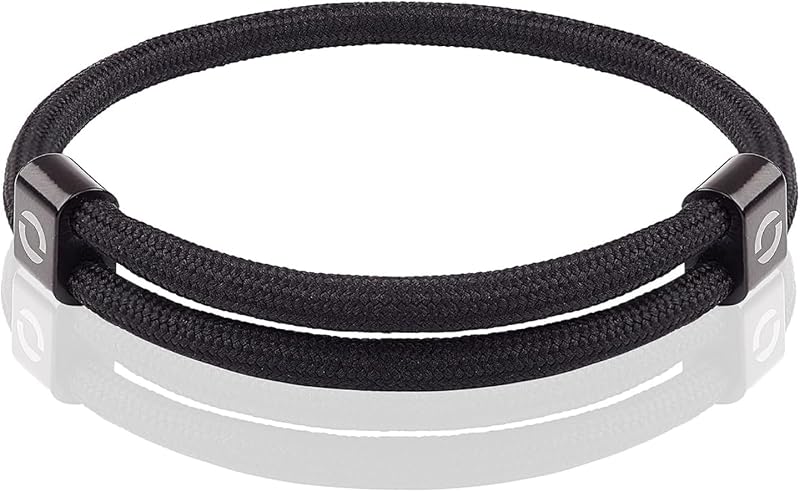 Adjustable Mens Wristband – Durable Waterproof Cord Bracelet, Scratch Resistant & Quick Drying, Comfortable Fit for Any Wrist Size, Stylish Everyday Accessory for Men - 22 Colors