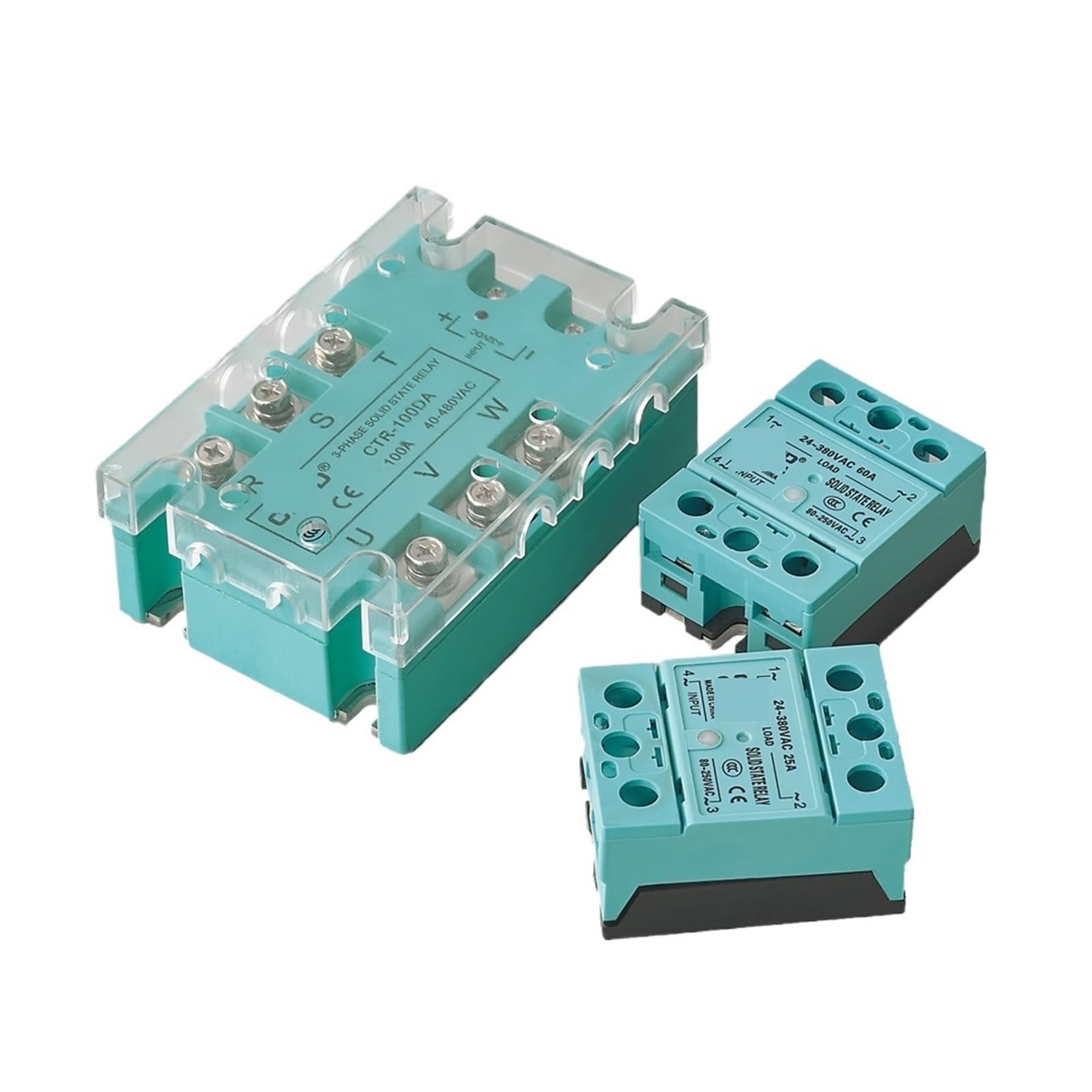 CSR Series Improve Design Type Solid State Relay DA VA 10A 25A 40A 60A 80A 100A Green Relay(CSR-DA,100A)