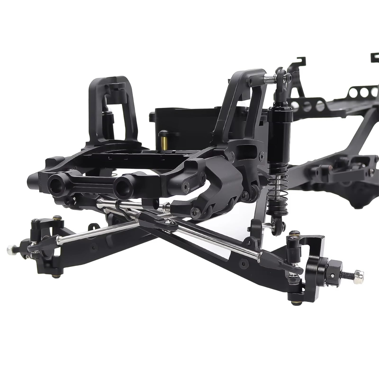 Compatible avec Axial pour SCX10 I II III pour TRX4 pour Capra Twin I-Beam 2WD Conversion De Suspension pour Kit De Châssis 1/10 RC Chenille RC Voiture Accessoire