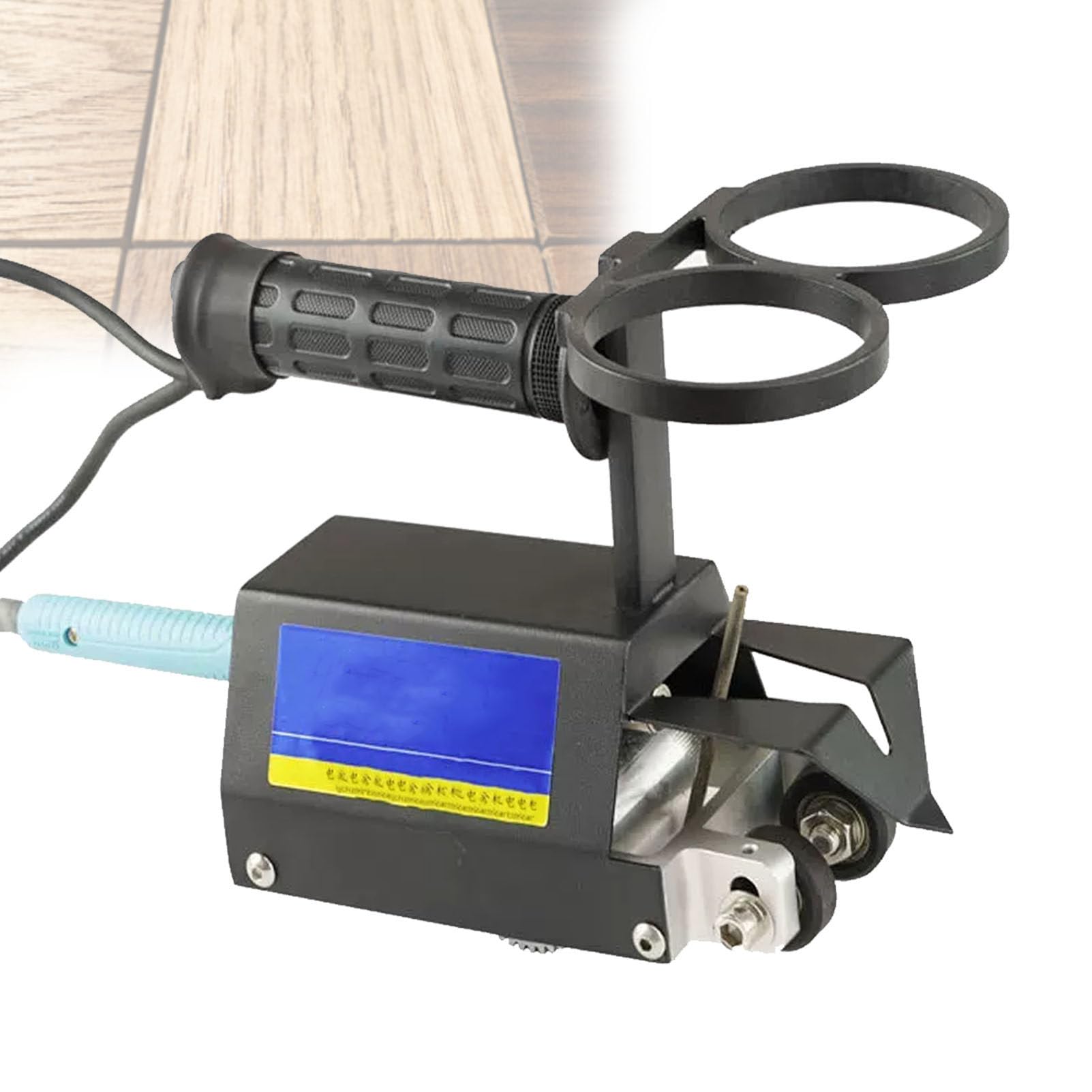 Máquina de coser automática de chapa de madera de mano, herramienta de empalme de paneles portátil para carpintería y proyectos de bricolaje en el hogar, carpintería eficiente