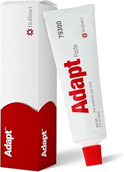 Hollister 79300 Adapt Skin Barrer Paste, 2.1 oz Tube Ostomy Paste, Ostomy Supplies.