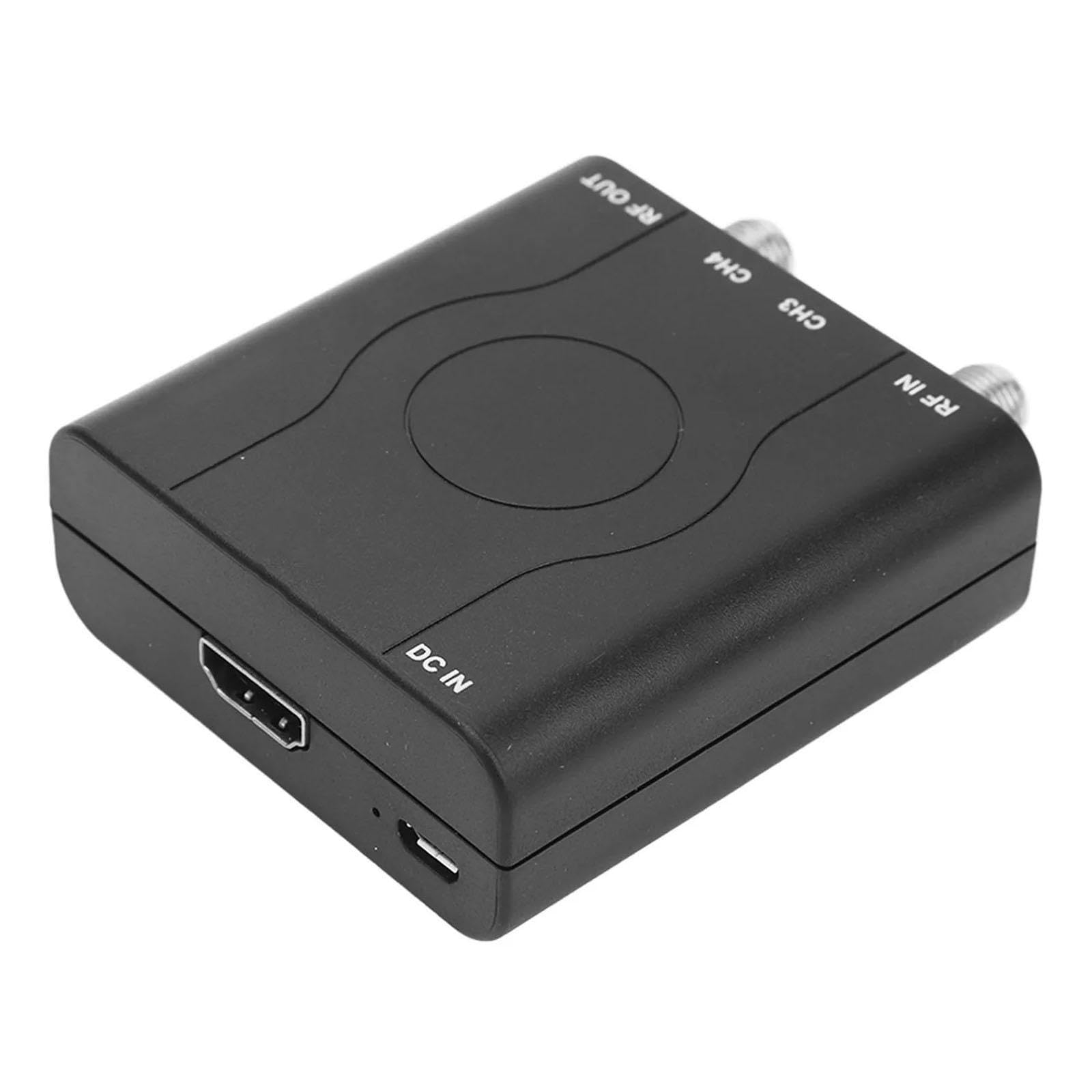 Adattatore modulatore risoluzione coassiale Adatto per Trasmissione Stabile segnali Adattatore modulatore per presentazioni conferenze 1080P