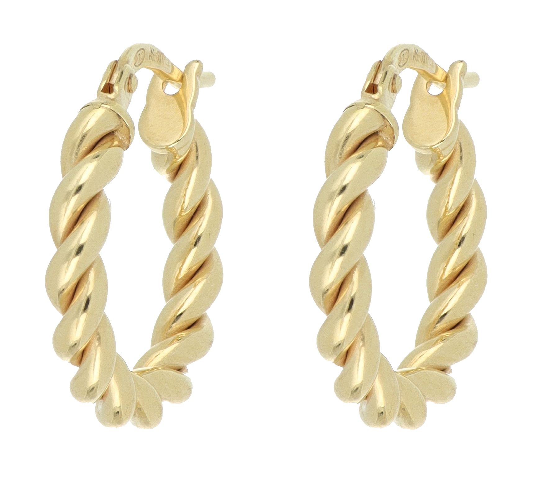 DelPiaPendientes de mujer retorcidos de la Pia