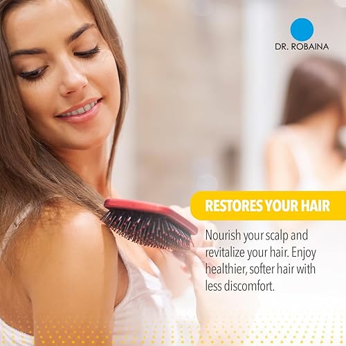 Miniatura 3 de Dr. Robaina Acondicionador de bálsamo de azufre  Acondicionador de azufre hidratante y desenredante para cuero cabelludo sensible  Alivia la