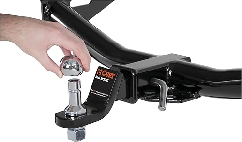 Miniatura 5 de CURT 42780 - Bola de repuesto para interruptor de acero cromado de 1-7/8 pulgadas, 8,000 libras GTW, orificio para el cuello de 1-1/8 pulgadas