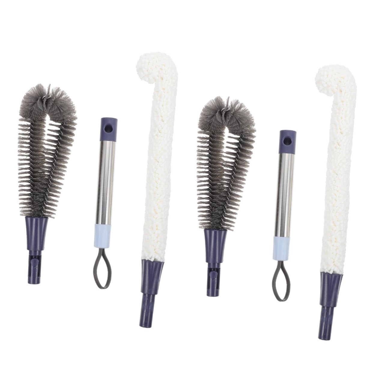 KOMBIUDA 2 Sets Cup Brush Household Cleaner Water Bottles for Multifunctional Cleaning Brush for Bottles Water Bottle Water Bottle Scrubber Bottle Brush Blue Pp