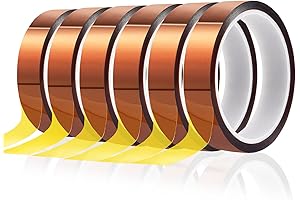 Premium 6 Rolls of Heat Press Tape for Crisp Transfers